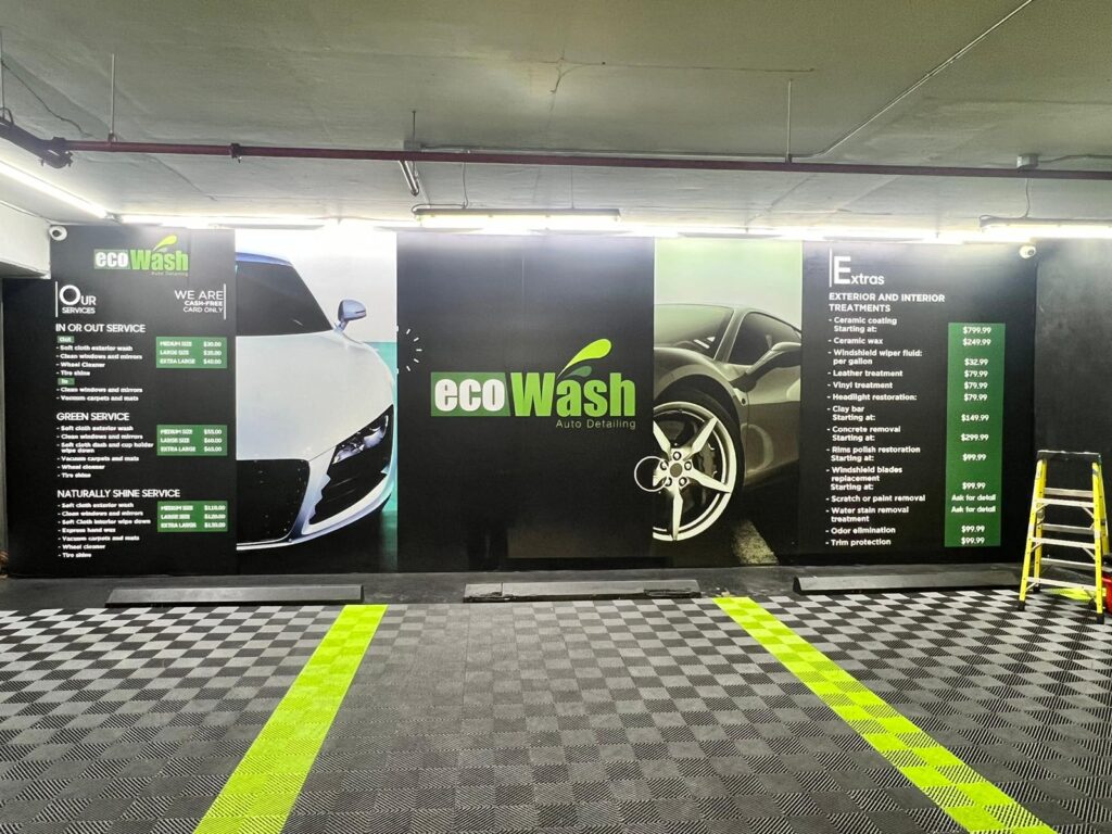 Eco wash wall murals 3