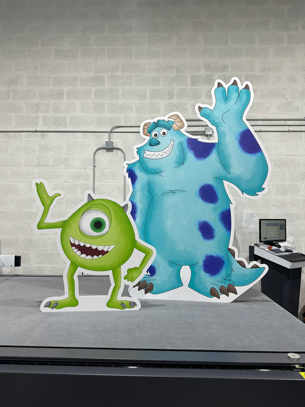 Monster Inc. Foamboard Die Cut